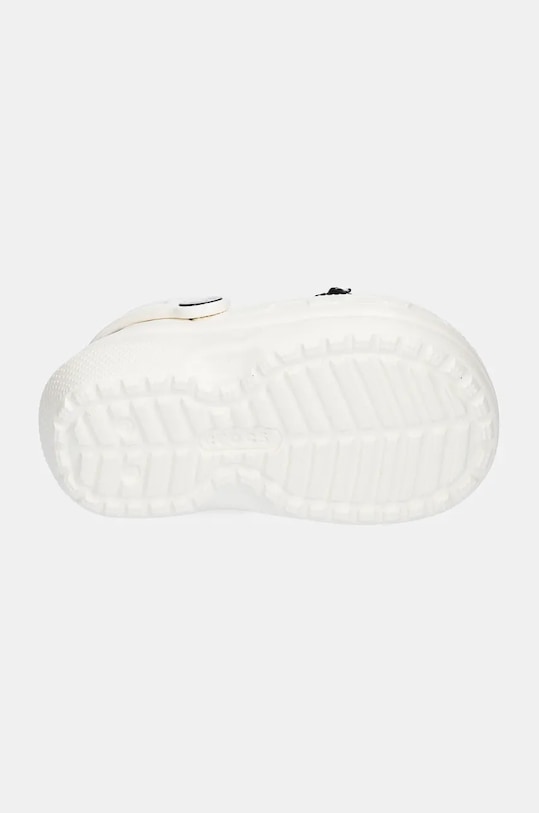Crocs klapki dziecięce CLASSIC LINED IAM PANDA BEAR CLOG 210395.CLASSIC.LINED.IA biały
