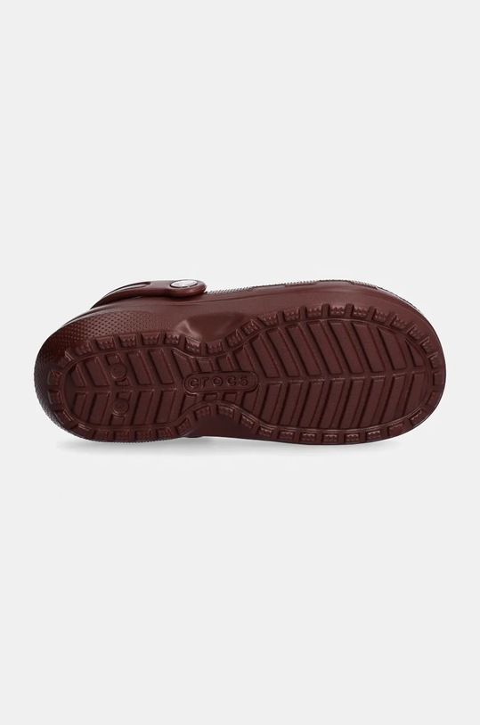 Dětské pantofle Crocs CLASSIC LINED IAM BROWN BEAR CLOG 210399.CLASSIC.LINED.IA hnědá