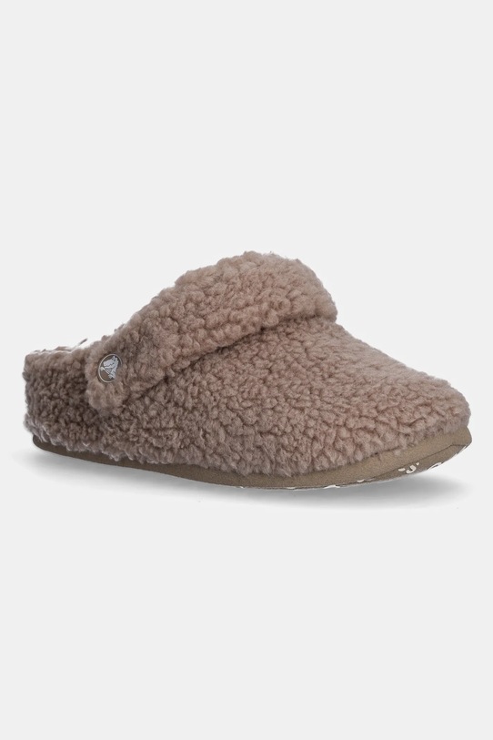 Dječje papuče Crocs CLASSIC COZZZY SLIPPER zelena 210856.CLASSIC.COZZZY.S