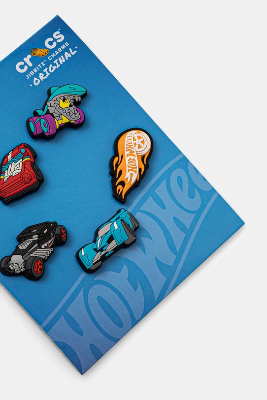 Dječji bedževi za obuću Crocs Hot Wheels 5 Pack 5-pack 10011478.Hot.Wheels.5.P šarena AW24