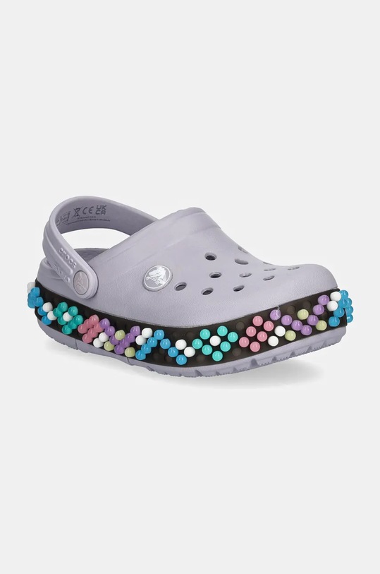 Crocs slapi copii CROCBAND COLORFUL LIGHTS CLOG violet 210467.CROCBAND.COLORFU