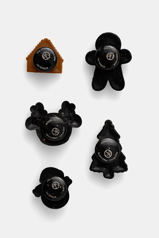 Хлопчик Значки для взуття Crocs Cutie Christmas 5 Pack 5-pack 10014336.Cutie.Christma коричневий