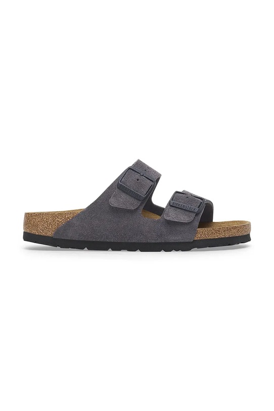 Semišové pantofle Birkenstock Arizona Planet friendly šedá 1028603