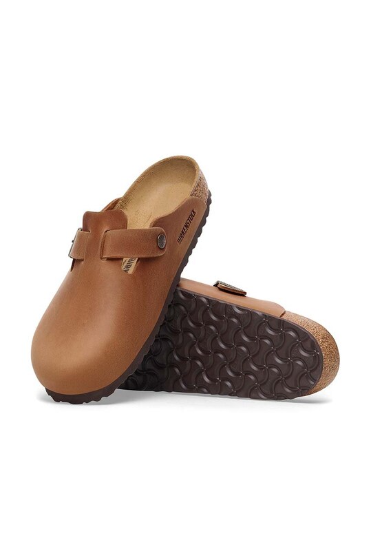 Natikače od nubuk kože Birkenstock Boston 1028179