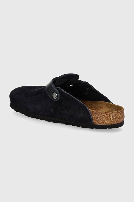 Взуття Замшеві шльопанці Birkenstock Boston 1028210 темно-синій