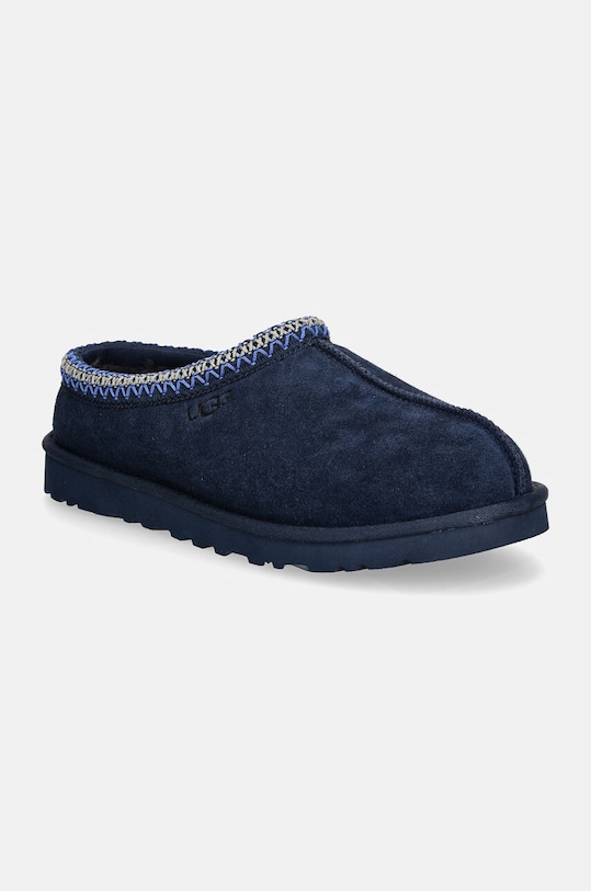 UGG papuci din piele intoarsa Tasman loungewear bleumarin 5950.DEOC