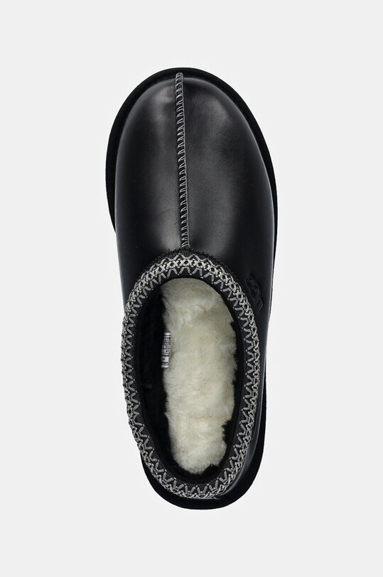 UGG papuci din piele Tasman Lthr Regen negru 1163890.BLK