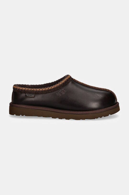 Kožené papuče UGG Tasman Lthr Regen 1163890.IWD hnedá AW24