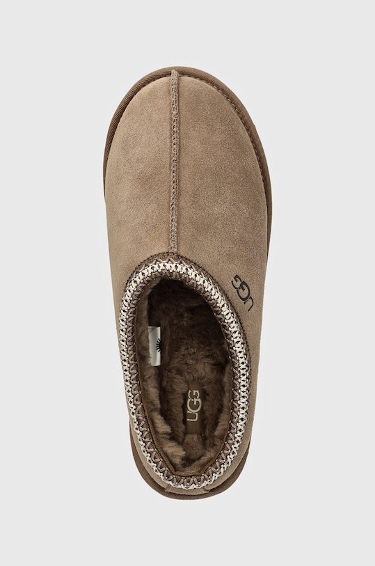 UGG papuci din piele intoarsa Tasman bej 5950.CRBO