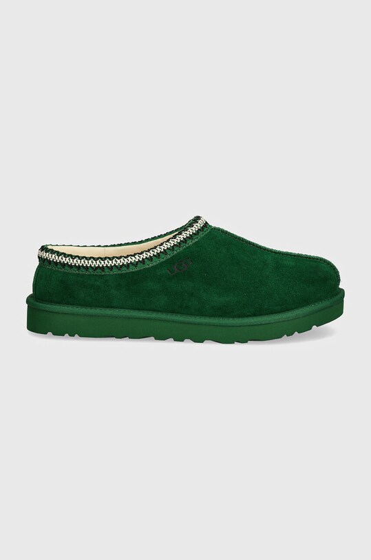 UGG papuci din piele intoarsa Tasman 5950.MNS verde AW24