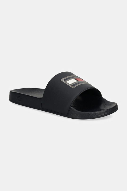 Tommy Hilfiger klapki FLAG HILFIGER POOL SLIDE granatowy FM0FM05232