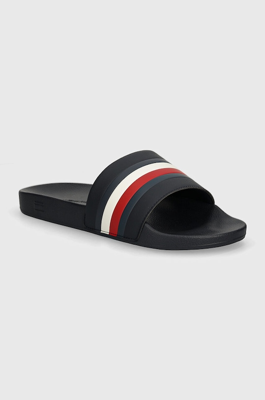 Šľapky Tommy Hilfiger HILFIGER POOL SLIDE tmavomodrá FM0FM05233