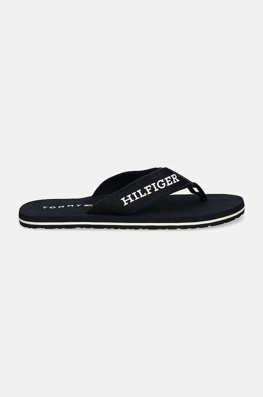 Вьетнамки Tommy Hilfiger HILFIGER MONOTYPE BEACH SANDAL FM0FM05237 тёмно-синий AW24