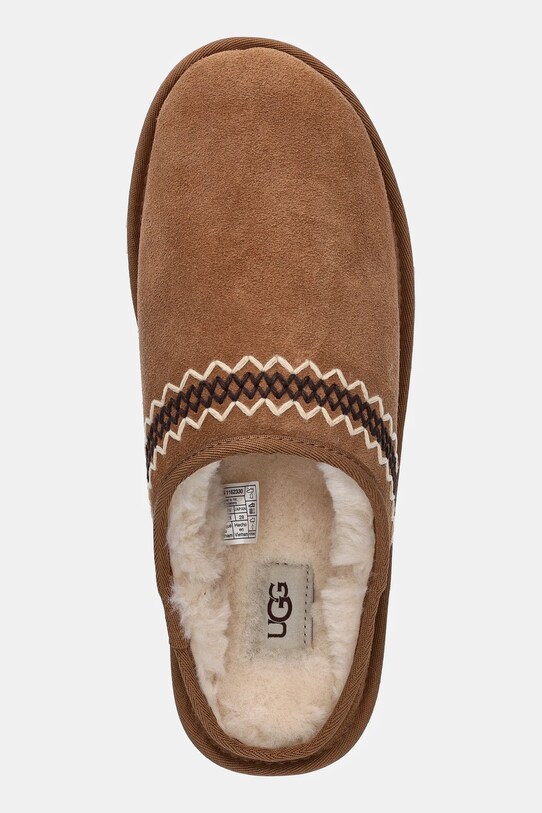 Замшеві тапочки UGG Classic Slip-On Atherson коричневий 1162330.CHE