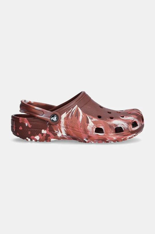 Crocs papuci Classic Marbled Clog 206867.2FM maro AW24