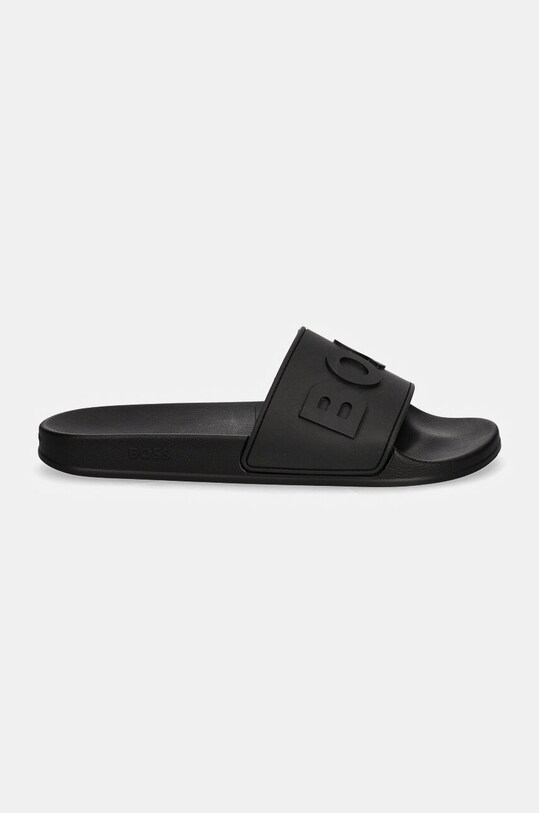 Pantofle BOSS Kirk 50498241.005 černá AW24
