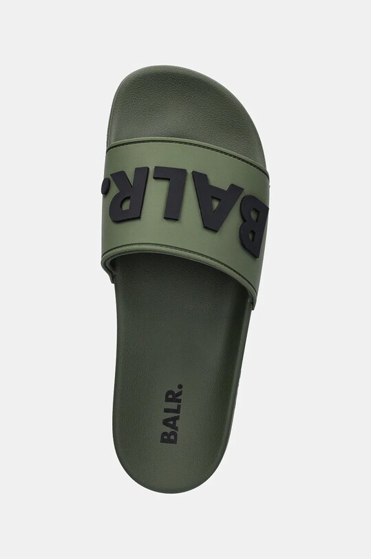Шлепанцы BALR. Beach Slide зелёный B1520.1004