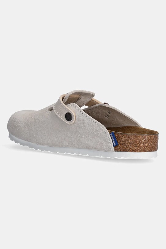 Obuv Semišové šľapky Birkenstock Boston 1028790 béžová