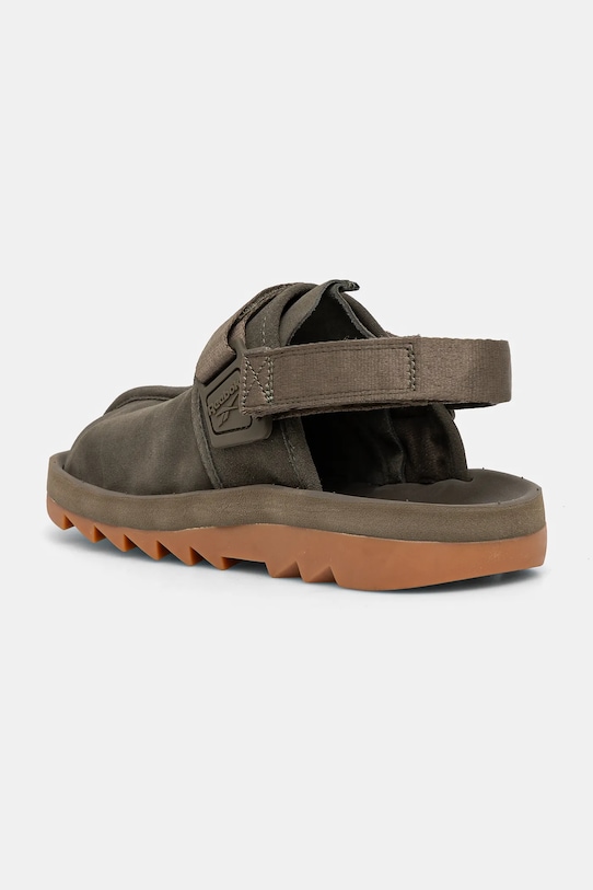 Obuwie Reebok klapki zamszowe Beatnik 100210317 zielony