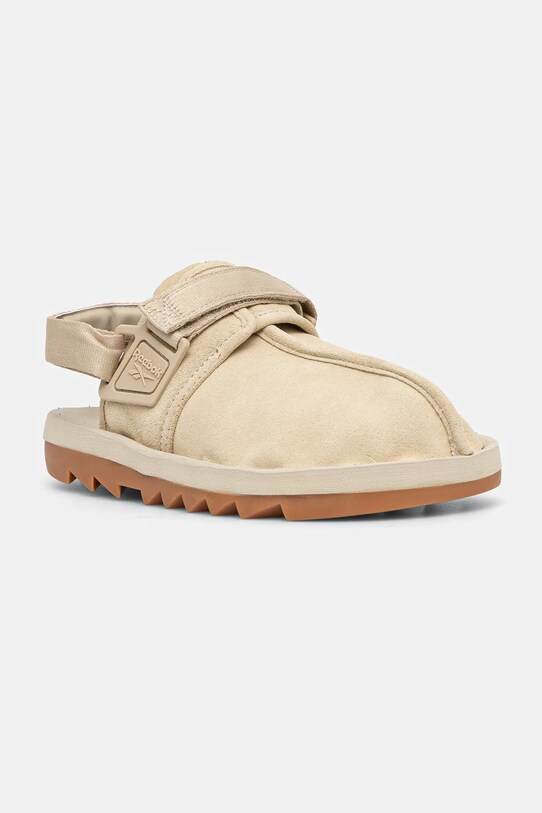 Reebok suede sliders Beatnik 100210318 beige AW24