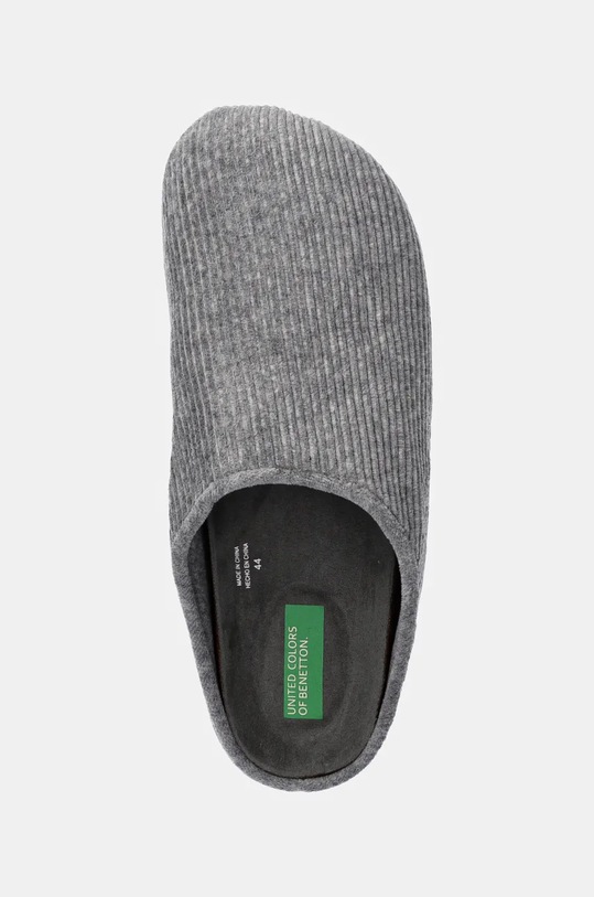United Colors of Benetton papuci de casa gri 8TNL2D011