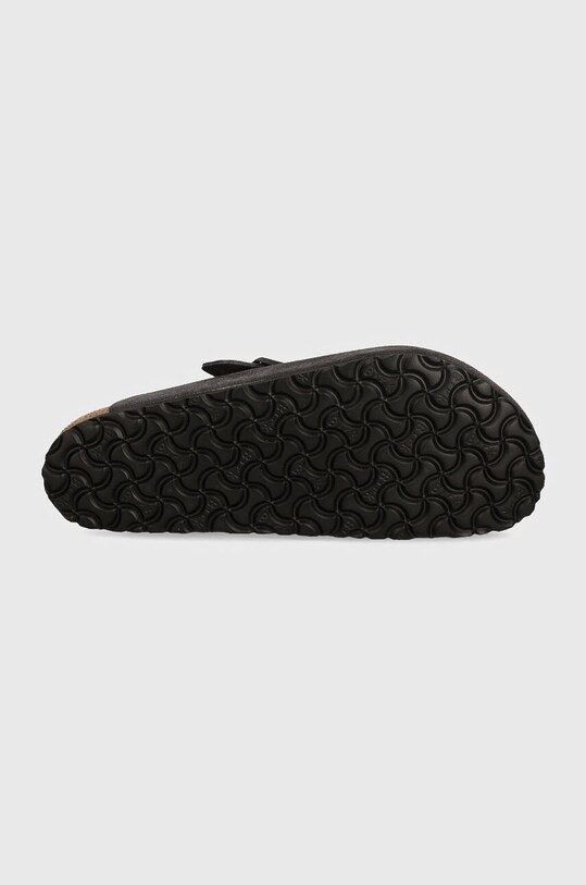 Semišové šľapky Birkenstock Boston 1028602 sivá