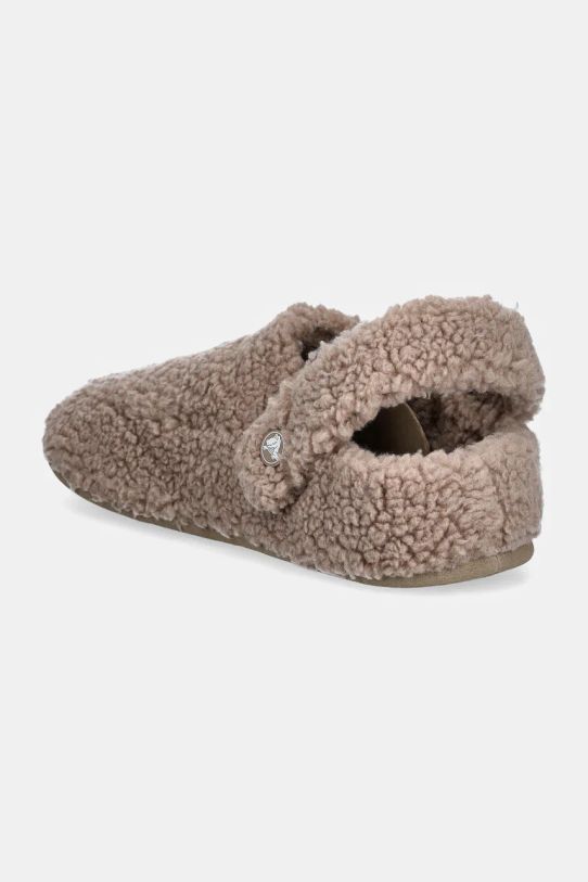 Încălțăminte Crocs papuci de casa Classic Cozzy Slipper 209386.195 bej