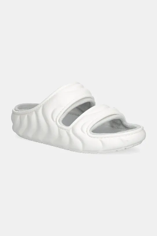 Шлепанцы Crocs Classic Cozzy Overpuff Sandal платформа белый 210074.100