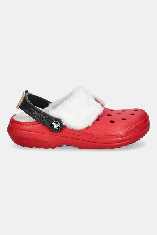 Тапки Crocs Classic Lined Santa Clog 210933.6WE красный AW24