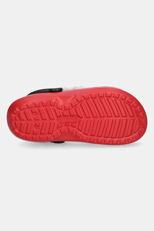 Crocs papuci de casa Classic Lined Santa Clog 210933.6WE rosu