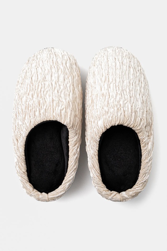 Пантофи SUBU CELOSIA VELVET бежов HR.05