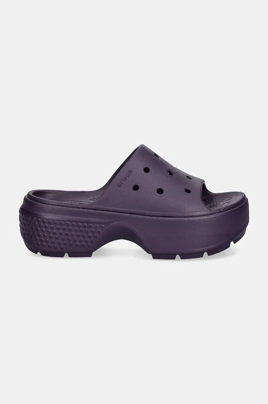 Natikače Crocs Stomp Slide 209346.5AS ljubičasta AW24