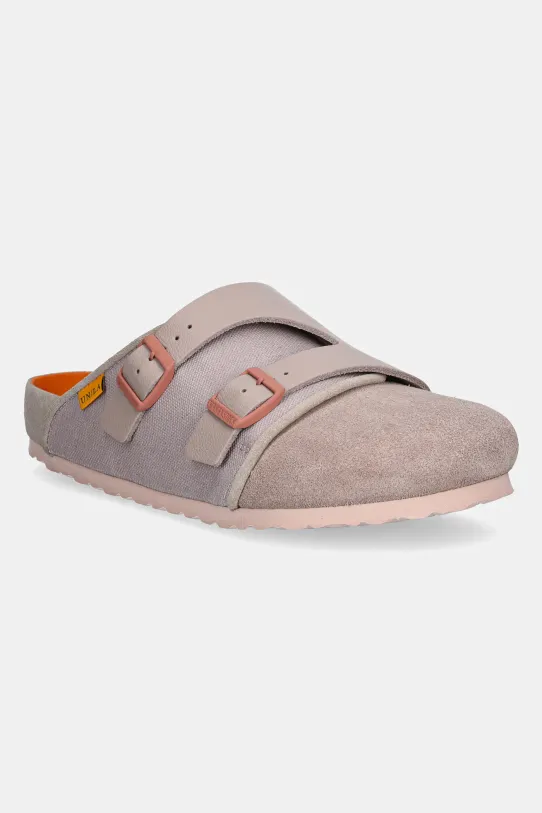 Birkenstock 1774 sliders x Union Bimshire coated leather pink 1029699