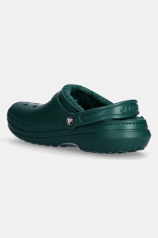 Încălțăminte Crocs papuci de casă Classic Lined Clog 203591.302 verde