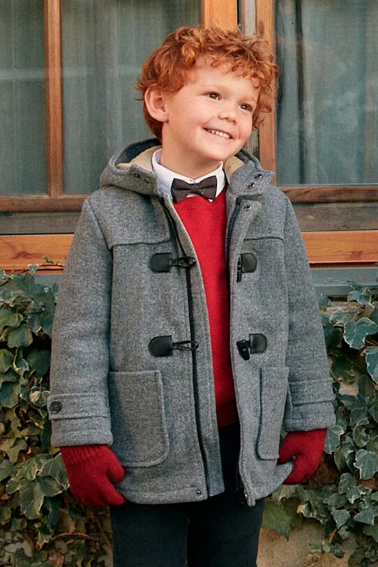 Mayoral cappotto bambino/a foderato grigio 4472.5A.Mini.9BYH