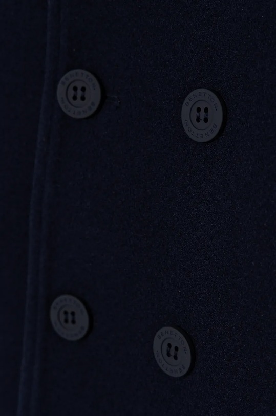 BIMBO United Colors of Benetton cappotto con aggiunta di lana bambino/a 20PYCN056.G.Seasonal blu navy