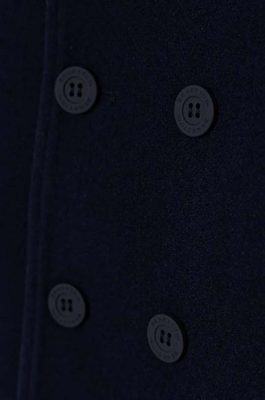 BIMBO United Colors of Benetton cappotto con aggiunta di lana bambino/a 20PYCN056.G.Seasonal blu navy