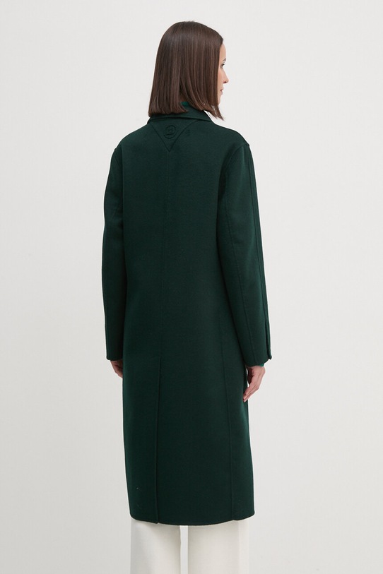 Abbigliamento Tommy Hilfiger cappotto in lana WW0WW42621 verde