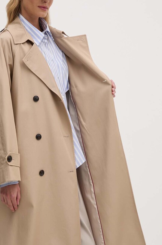 Бавовняний тренч Tommy Hilfiger WW0WW43336