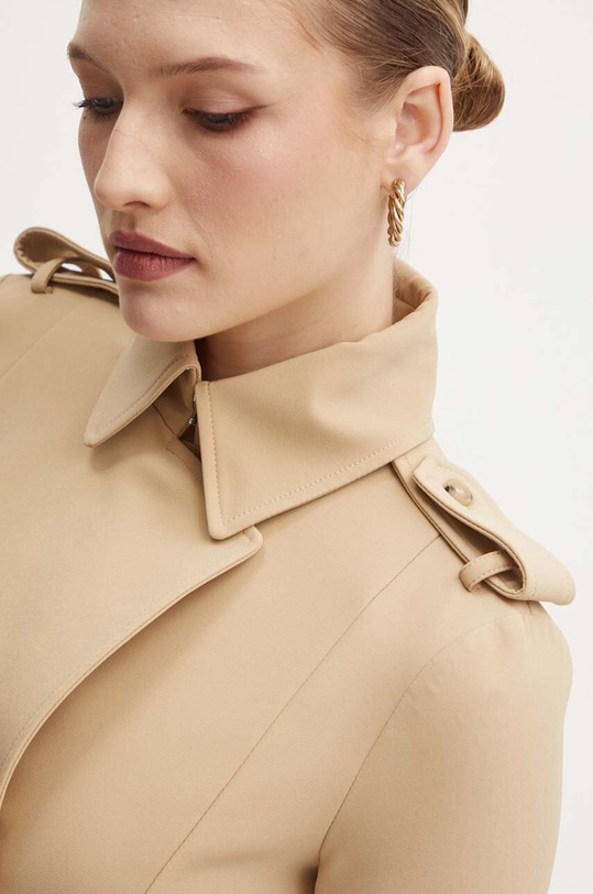 Patrizia Pepe płaszcz 8O0137.A2AW beżowy