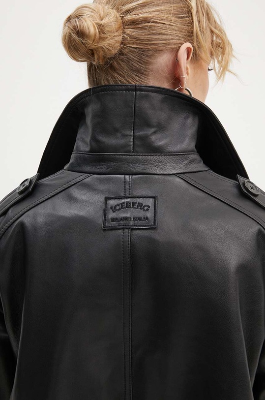 Iceberg płaszcz skórzany ZN11.6804