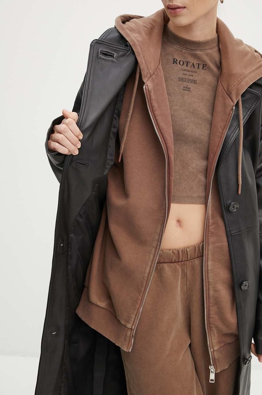 Iceberg płaszcz skórzany ZN11.6804