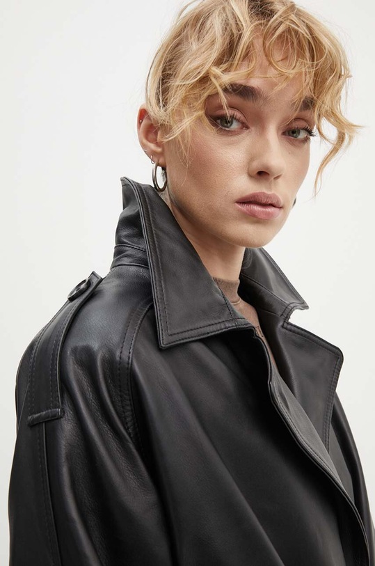 Iceberg płaszcz skórzany ZN11.6804