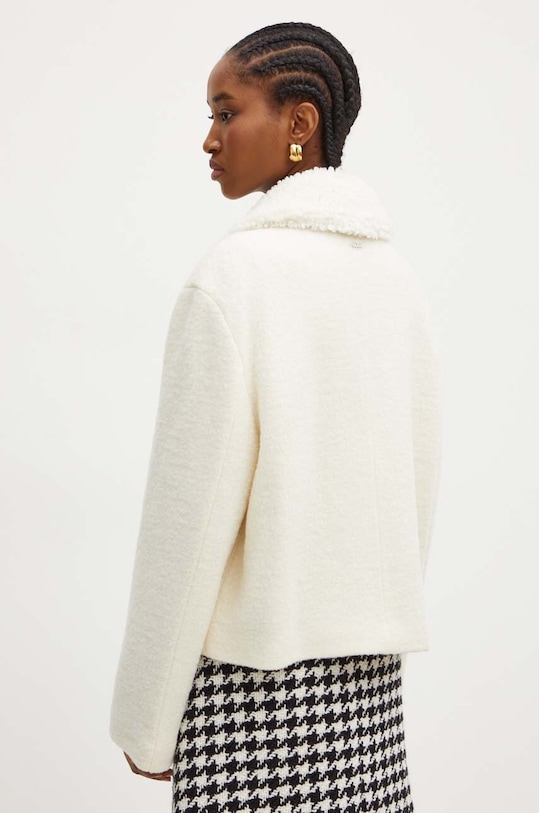 Oblečení Vlněný kabát BOSS 50518488 béžová