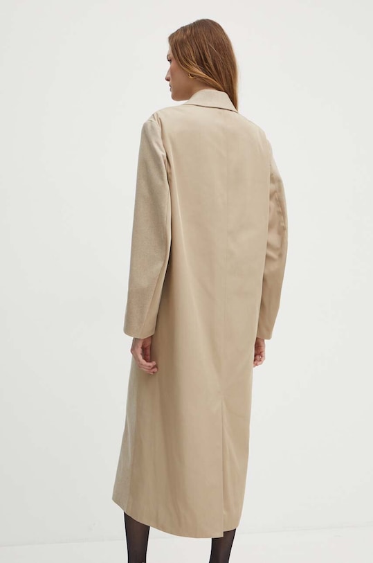 Oblečení Vlněný kabát BOSS 50518891 béžová