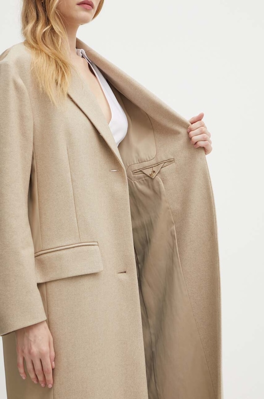 Vlněný kabát BOSS 50518891