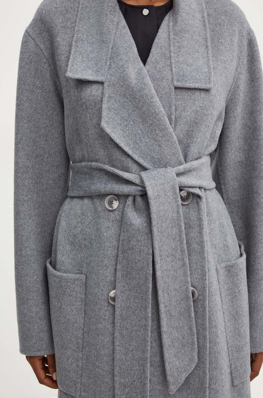 Vlnený kabát BOSS 50521160