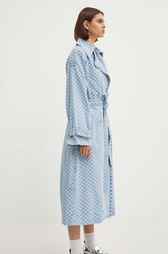 Rifľový kabát Hugo Blue modrá 50519552