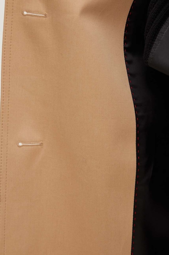 HUGO płaszcz bawełniany 50528968 beżowy