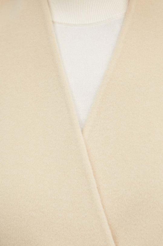 Вовняне пальто Weekend Max Mara 2425016011600 бежевий